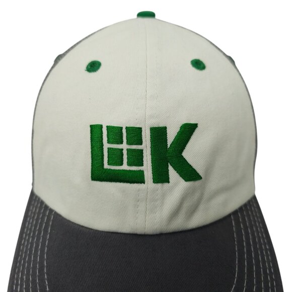 LK Embroidered Logo Twill Strapback Cap Trucker Baseball Hat Richardson - Picture 7 of 13